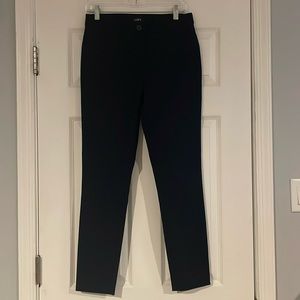 Loft dark navy skinny dress pants, size 4